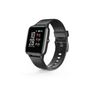 Hama Fit Watch 5910, sport. hodinky černé, voděodolné, GPS, pulz, krokoměr atd
