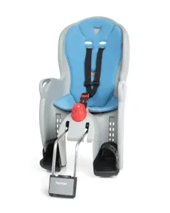 dětská sedačka HAMAX SLEEPY s neuzamykatelným zámkem - šedá/světle modrá