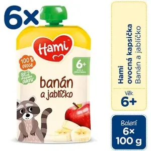 Hami Banán a jablíčko 6× 100 g