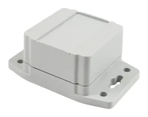 Hammond 1555Bf22Gy Small Enclosure, Flanged Lid, Abs, Grey