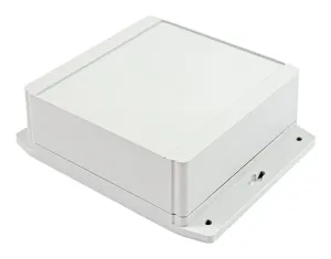 Hammond 1555Rf42Gy Small Enclosure, Flanged Lid, Abs, Grey