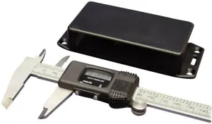 Univerzální pouzdro ABS Hammond Electronics, (d x š x v) 120 x 80 x 59 mm, černá
