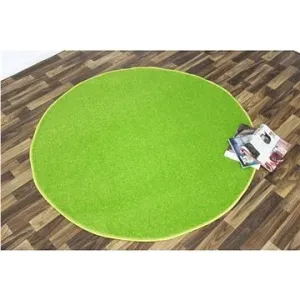 Kusový koberec Nasty 101149 Grün kruh 133 × 133r kruh cm