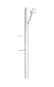 HANSGROHE Raindance Sprchová souprava Select S 120, 3 proudy, EcoSmart 9 l/min, tyč 1,50 m, chrom 27647000