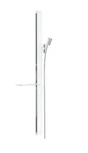 HANSGROHE Unica'E Sprchová tyč 900 mm, se sprchovou hadicí, bílá/chrom 27640400
