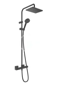HANSGROHE Vernis Shape Sprchový set Showerpipe 230 s termostatem, matná černá 26286670