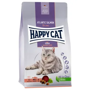 Happy Cat Senior losos - výhodné balení: 2 x 4 kg