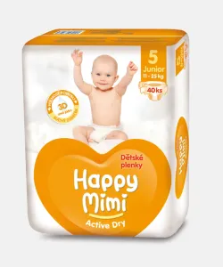 Happy Mimi dětské plenky Active Dry #605583