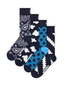Nadměrná velikost: Happy Socks, Námořnická Modrá #5444321