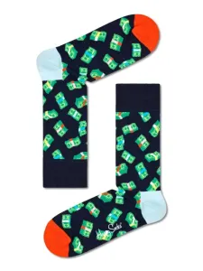 Nadměrná velikost: Happy Socks, Ponožky s motivem Námořnická Modrá #4453169