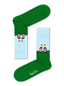 Nadměrná velikost: Happy Socks, Ponožky s motivem Zelená #4453170