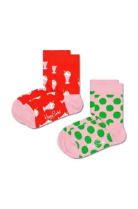 Dětské ponožky Happy Socks 2-pack #4680758