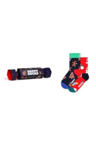 Dětské ponožky Happy Socks Holiday Socks Gift Set tmavomodrá barva #5737744
