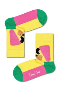 Dětské ponožky Happy Socks Kids Doggo žlutá barva