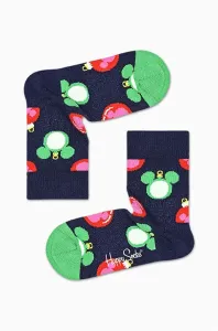 Dětské ponožky Happy Socks x Disney Baublelicious tmavomodrá barva, Skarpetki Happy Socks x Disney Baublelicious KDNY01 6500