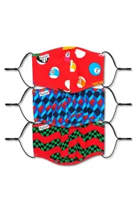 Happy Socks - Ochranná rouška ​​pro opakované použití (3-PACK) #1950600