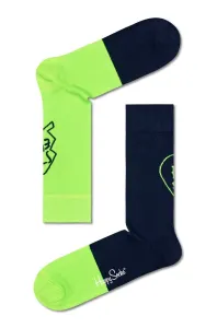 Ponožky Happy Socks Bestie dámské, zelená barva