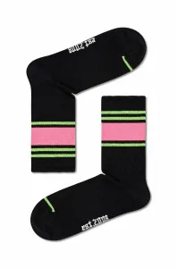 Ponožky Happy Socks Blocked Stripe černá barva