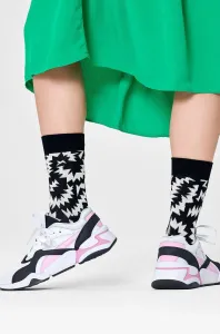 Ponožky Happy Socks dámské, černá barva #4680363