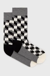 Ponožky Happy Socks dámské, černá barva #2039537