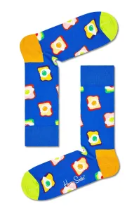 Ponožky Happy Socks dámské, tyrkysová barva #4689332