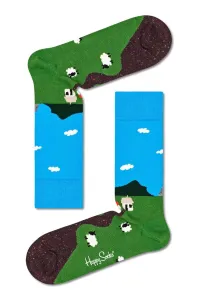 Happy Socks Little House On The Moorland Ponožky Modrá Zelená