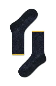 Ponožky Happy Socks Mariona Crew Sock dámské, tmavomodrá barva