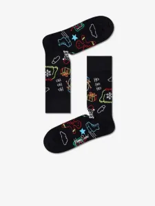 Happy Socks Ho Ho Ho Ponožky Černá #4082657