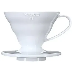 Hario Dripper V60-01, plastový, bílý