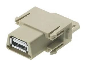 Harting 09140014701 Usb Adapter, 2.0, Type A Rcpt - A Rcpt