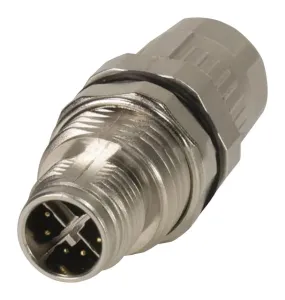 Harting 21038811825 Sensor Conn, Plug, 8Pos, M12, Cable