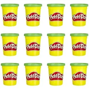 Play-Doh balení 12 ks kelímků zelená