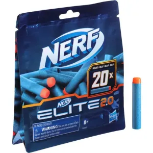 Šipky Nerf Elite 2.0 Dart Refill Pack (20pcs)