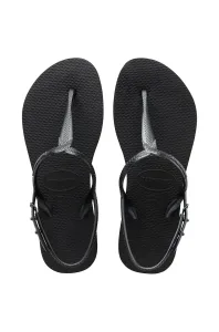 Sandály Havaianas TWIST dámské, černá barva, 4144756.009
