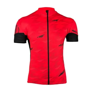 HAVEN Cyklistický dres s krátkým rukávem - SKINFIT NEO - červená/černá L
