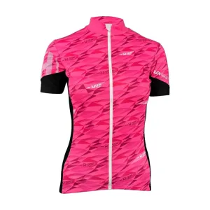 HAVEN Cyklistický dres s krátkým rukávem - SKINFIT NEO WOMEN - růžová/bílá XS