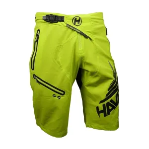 HAVEN Cyklistické kalhoty krátké bez laclu - ENERGIZER - zelená 2XL #2509716