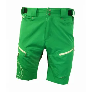 HAVEN Cyklistické kalhoty krátké bez laclu - NAVAHO SLIMFIT - zelená #2510568