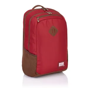 HEAD - Studentský / školní batoh Red, HD-27, 502017041