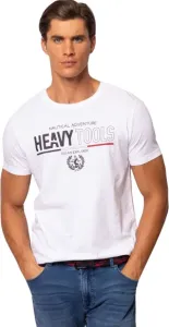 Heavy Tools Pánské triko Magizon C3S23134WH S