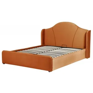 Hector Čalouněná postel Sunrest II 160x200 měděná #4078746