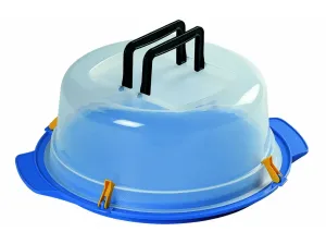 Heidrun Plastový podnos na dort s poklopem 40cm