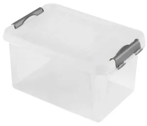 Heidrun Plastový úložný box s víkem Clip box 8l