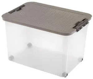 Heidrun Plastový úložný box s víkem R-box 45l