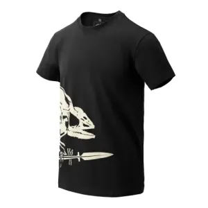 Helikon-Tex Full Body Skeleton krátke tričko, černé - M