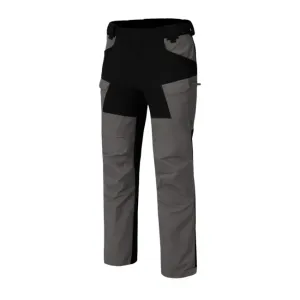 Helikon-Tex Hybrid Outback kalhoty - DuraCanvas, šedá/černá - S–Short