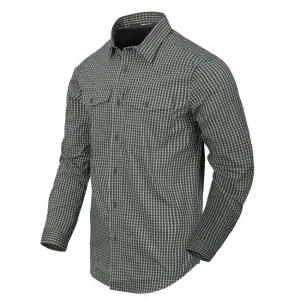 Helikon-Tex Taktická košile na skryté nošení - Savage Green Checkered - XXXL–Regular