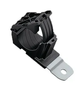 Hellermanntyton 151-02737 Cable Clamp, 36Mm, Pa66/ss, Black