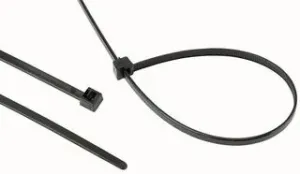 Hellermanntyton Relk2L Black Cable Tie Rel Black 350X4.6Mm 100/pk