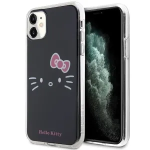 Pouzdro Hello Kitty IML Kitty Face pro iPhone 11 / Xr - černé